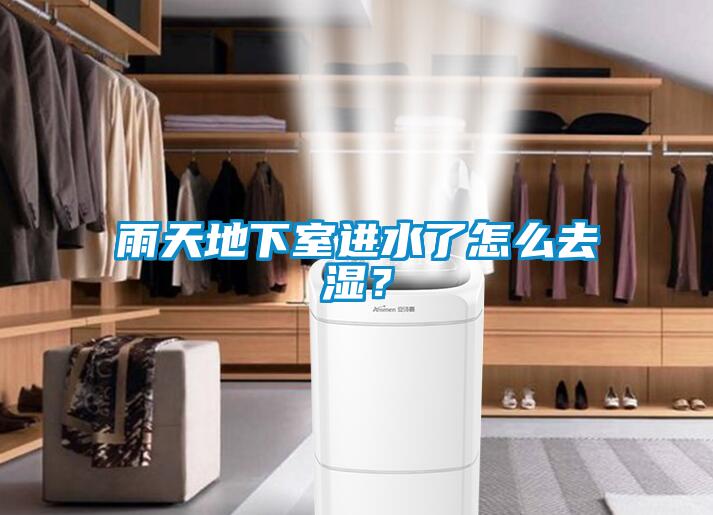 雨天地下室进水了怎么去湿？