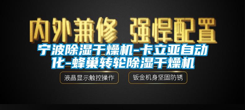 宁波91香蕉视频官网干燥机-卡立亚自动化-蜂巢转轮91香蕉视频官网干燥机