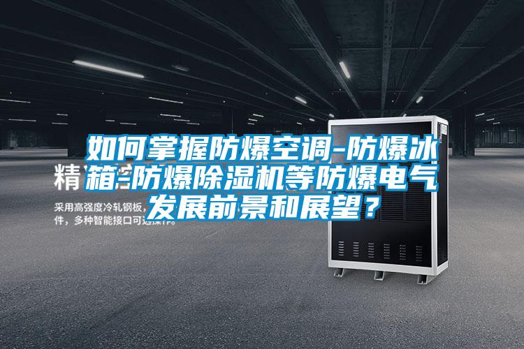 如何掌握防爆空调-防爆冰箱-防爆91香蕉视频官网机等防爆电气发展前景和展望？