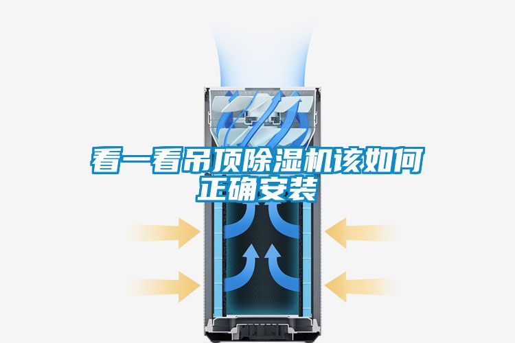 看一看吊顶91香蕉视频官网机该如何正确安装