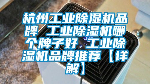 杭州工业91香蕉视频官网机品牌 工业91香蕉视频官网机哪个牌子好 工业91香蕉视频官网机品牌推荐【详解】