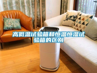 知识百科高低温试验箱和恒温恒湿试验箱的区别